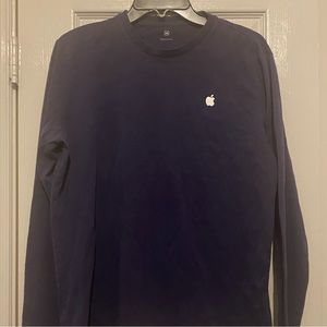 Apple employee long sleeve shirt medium